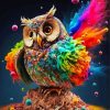 Colorful Owl Diamond Painting