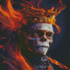 Skeleton King Diamond Painting