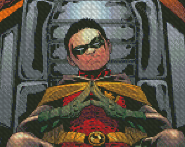 Damian Wayne Hero Diamond Painting