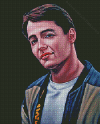 Ferris Bueller Movie Character Diamond Painting