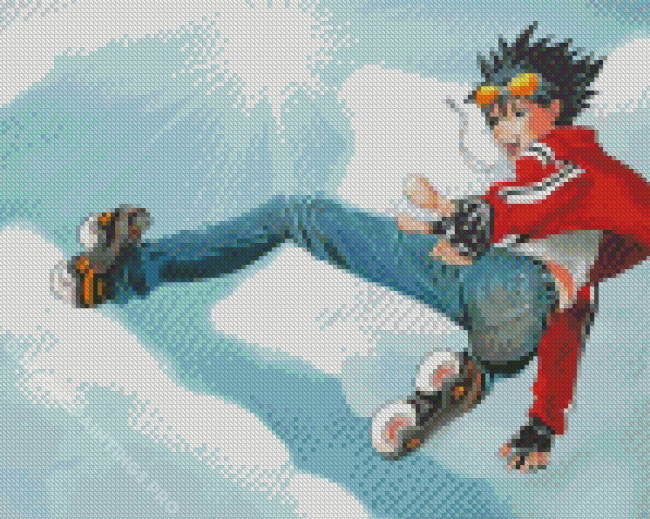 Itsuki Minami Air Gear Diamond Painting