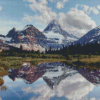 Mountains Assiniboine Landscape Diamond Painting