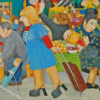 The Market Beryl Cook Diamond Painting