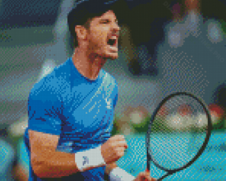 The Tennis Player Andy Murray Diamond Painting