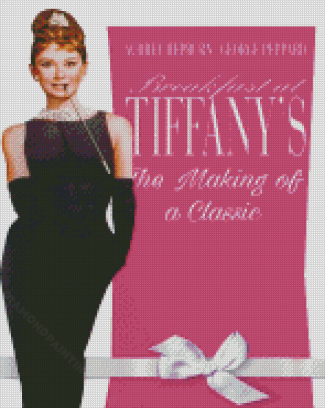 Breakfast At Tiffanys Movie Poster Diamond Painting