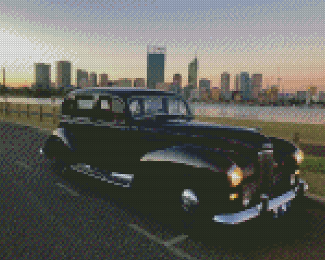 Classic Black Humber Pullman Diamond Painting