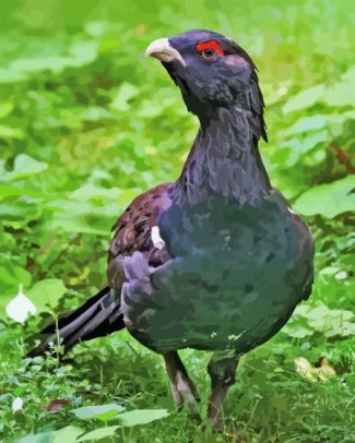 Western Capercaillie Diamond Painting