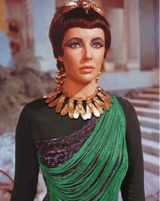 Elizabeth Taylor Cleopatra Film Diamond Painting