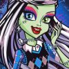 Frankie Stein Monster High Diamond Painting