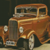 Golden 32 Ford Diamond Painting