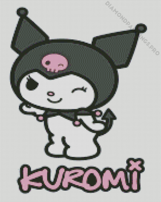 Hello Kitty Kuromi Cartoon Character Diamond Painting