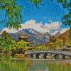 Lijiang Landscape Nature Diamond Painting