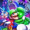 Luigis Mansion Action Adventure Game Diamond Painting