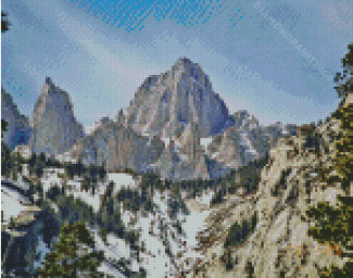 Mount Whitney In California Diamond Painting