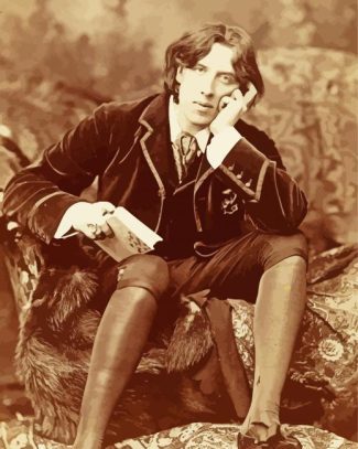 Oscar Wilde Poet Diamond Painting