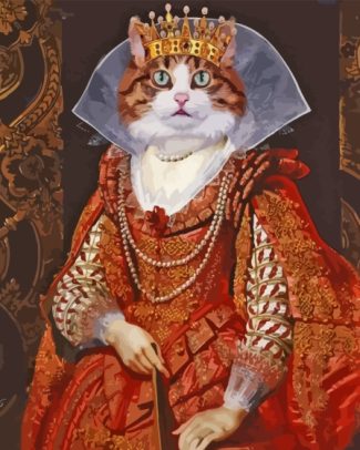Queen Meow Diamond Painting