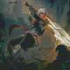 Riven The Exile Diamond Painting