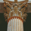 Roman Corinthian Columns Diamond Painting