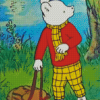 Rupert Bear Diamond Painting