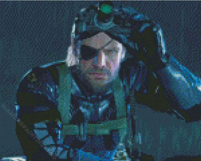 Solid Snake Diamond Painting