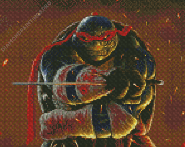 TMNT Raphael Art Diamond Painting