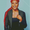 Taraji P Henson With Red Hair Diamond Painting