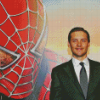 The Actor Tobey Maguire Spider Man Diamond Painting