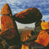 The Balanced Rock Big Bend National Park Diamond Painting