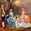The Gravenor Family Thomas Gainsborough Diamond Painting