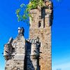The Tower Of The National Wallace Monument Stirling Diamond Painting