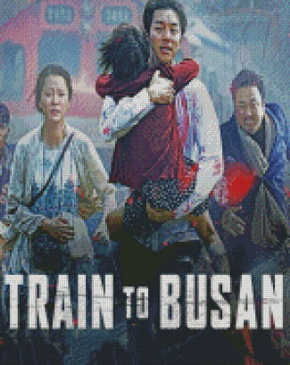 Train To Busan Poster Diamond Painting