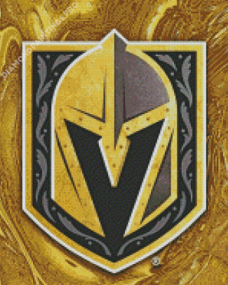 Vegas Golden Knights Logo Art Diamond Painting