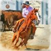 Western Cowgirl With Horse Abstract Diamond Painting