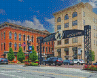 Wooster City Diamond Painting