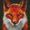 Aesthetic Red Fox Art Diamond Painting