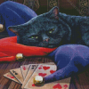 Cards Reader Cat Diamond Painting