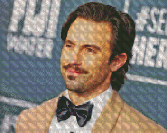 Classy Milo Ventimiglia Diamond Painting