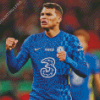 Footballer Thiago Silva Diamond Painting