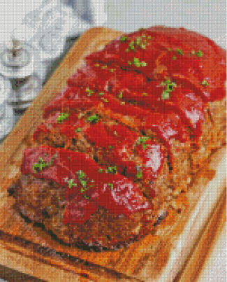 Delicious Meatloaf Diamond Painting