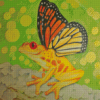 Frog With Butterfly Wings Diamond Painting
