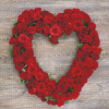 Heart Roses Wreath Diamond Painting