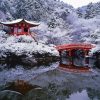 Japanese Snowy Landscape Diamond Painting