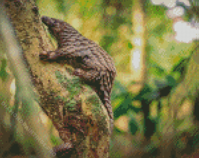 Pangolin Diamond Painting