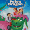 Petes Dragon Disney Movie Poster Diamond Painting