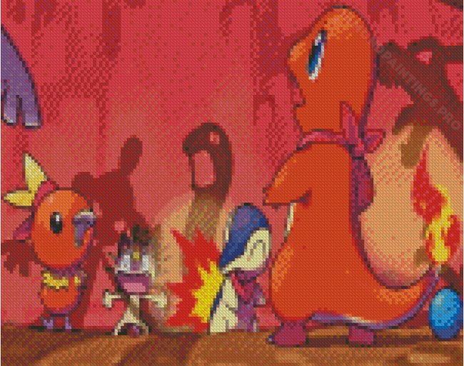 Pokemon Mystery Dungeon Diamond Painting