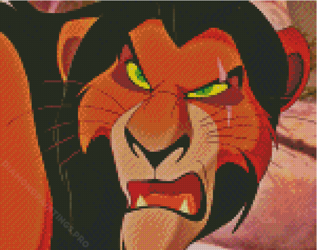 Scar Diamond Painting