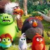 The Angry Birds Characters Diamond Painting