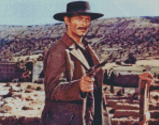 The Good The Bad And The Ugly Lee Van Cleef Diamond Painting