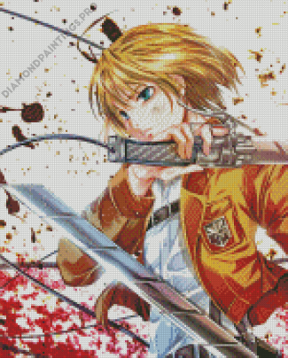 Armin Arlert Anime Character Art Diamond Painting