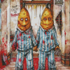 Bananas In Pajamas Monsters Diamond Painting